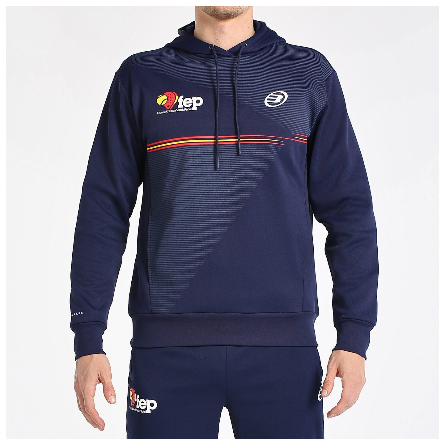 tienda de padel Madrid, tienda de padel online, tienda de padel españa, tienda de padel en linea, SUDADERA BULLPADEL FORCA AZUL 