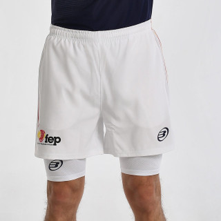SHORTS BULLPADEL FRAGOSA WHITE