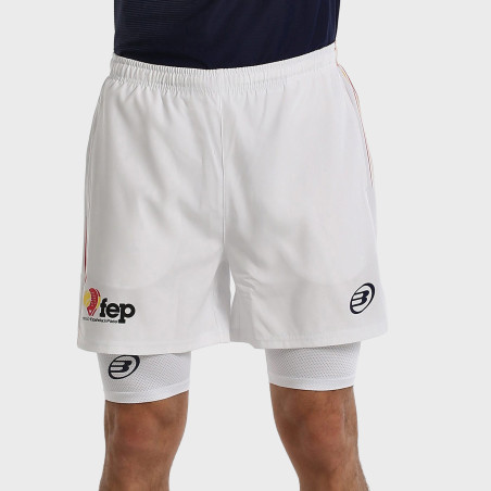 SHORTS BULLPADEL FRAGOSA BLANC