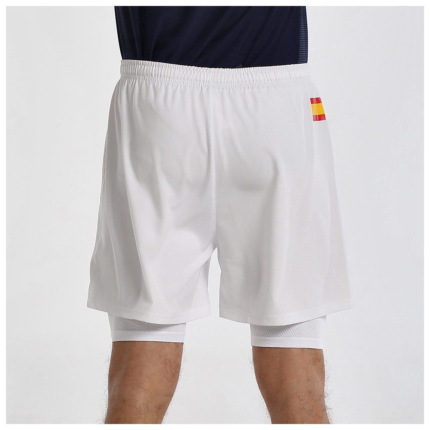 tienda de padel Madrid, tienda de padel online, tienda de padel españa, tienda de padel en linea, SHORT BULLPADEL FRAGOSA BLANCO