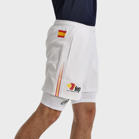 SHORTS BULLPADEL FRAGOSA BLANC