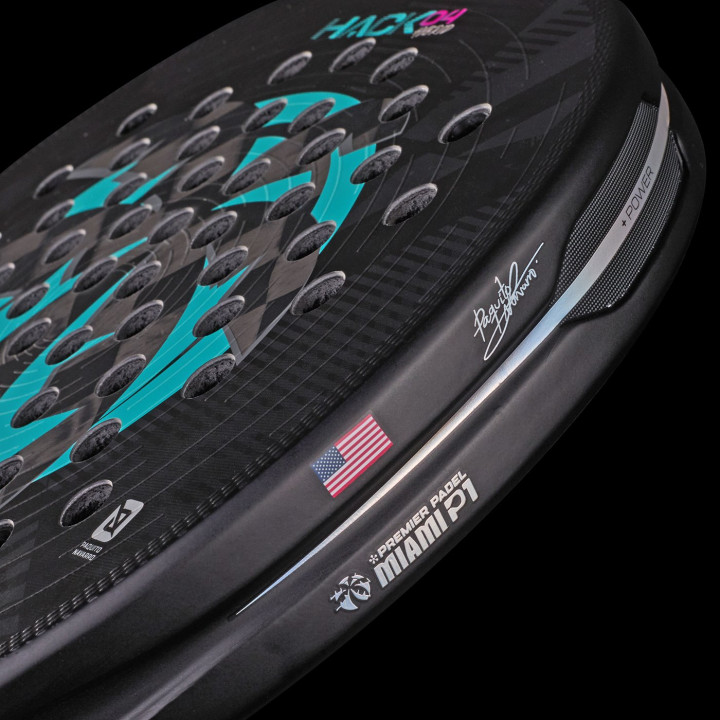 RACKET BULLPADEL HACK HYBRID 04 25 MIAMI