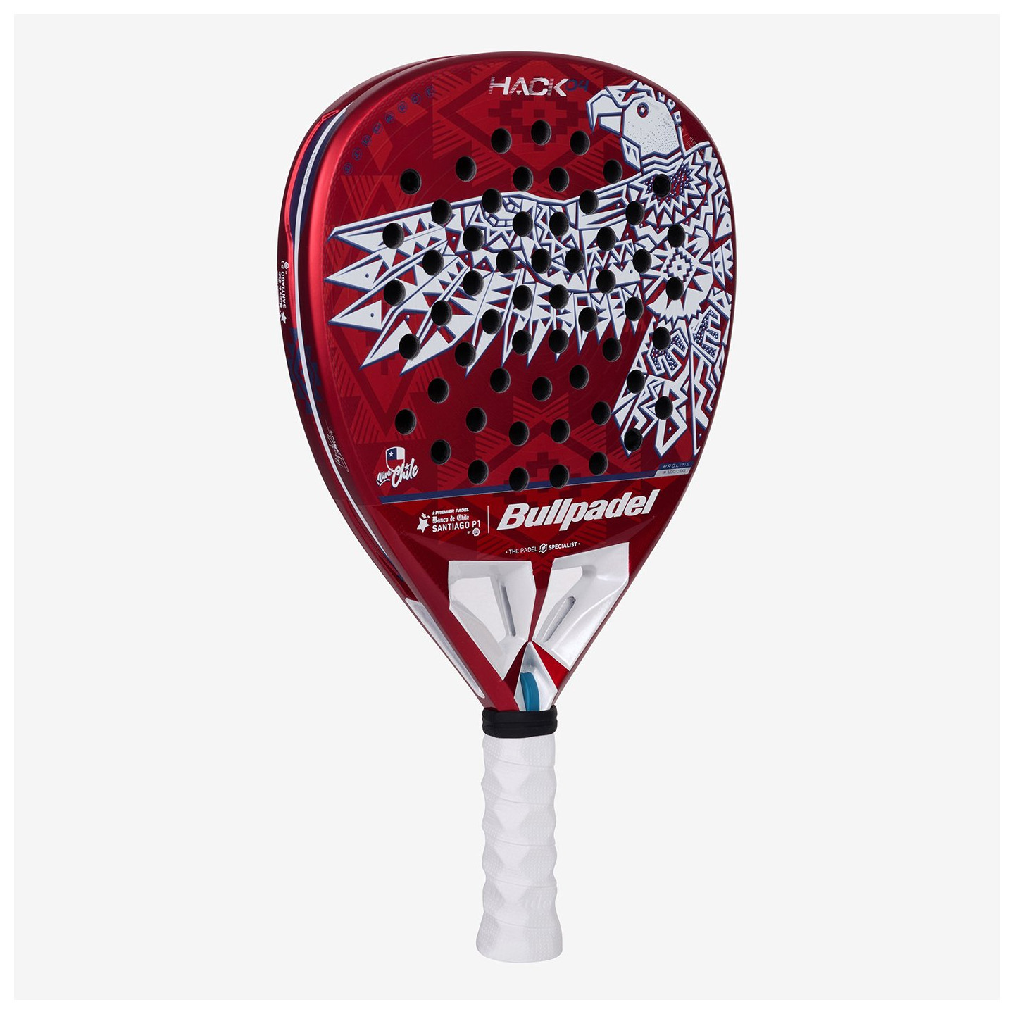 tienda de padel Madrid, tienda de padel online, tienda de padel españa, tienda de padel en linea, PALA BULLPADEL HACK 04 25 CHIL