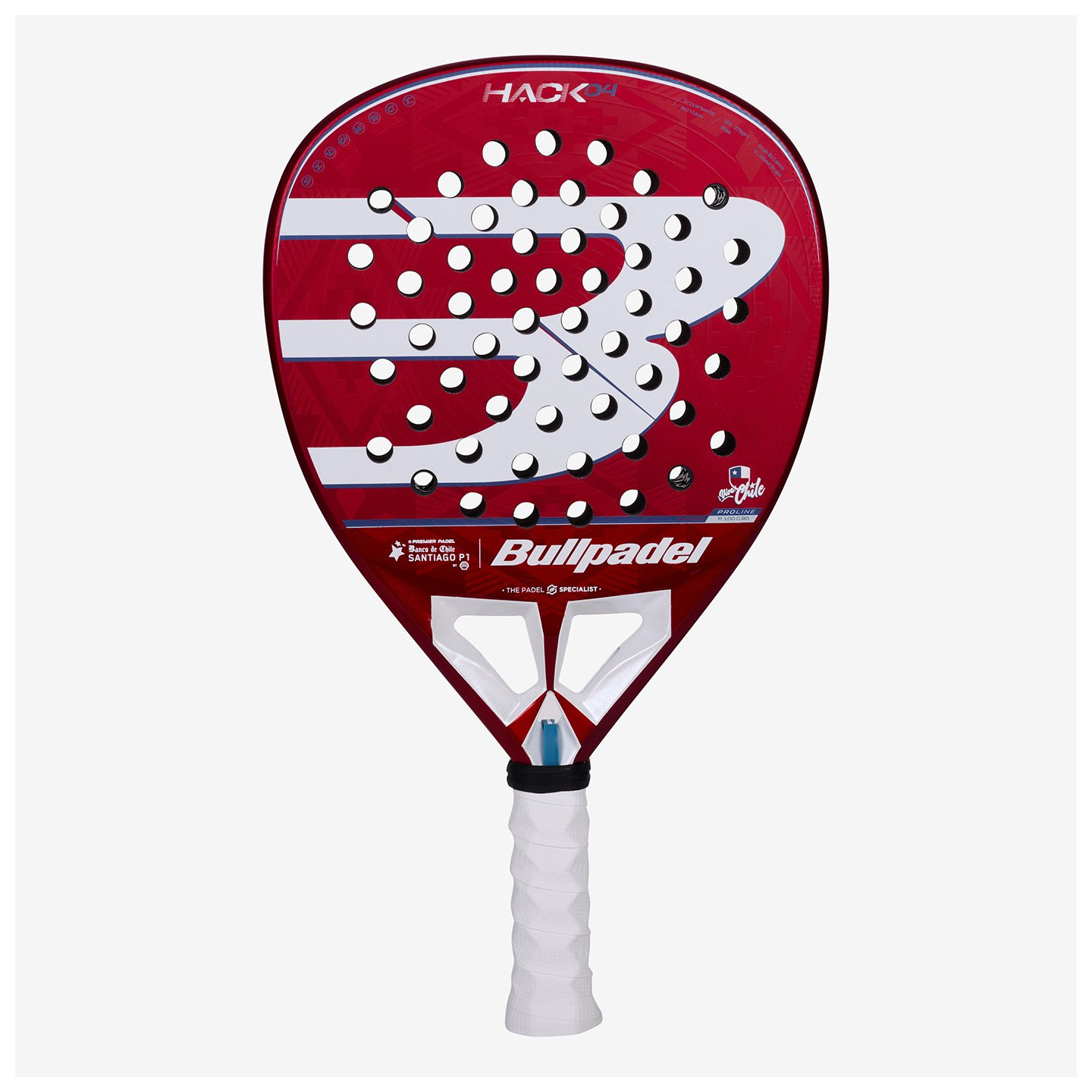 tienda de padel Madrid, tienda de padel online, tienda de padel españa, tienda de padel en linea, PALA BULLPADEL HACK 04 25 CHIL