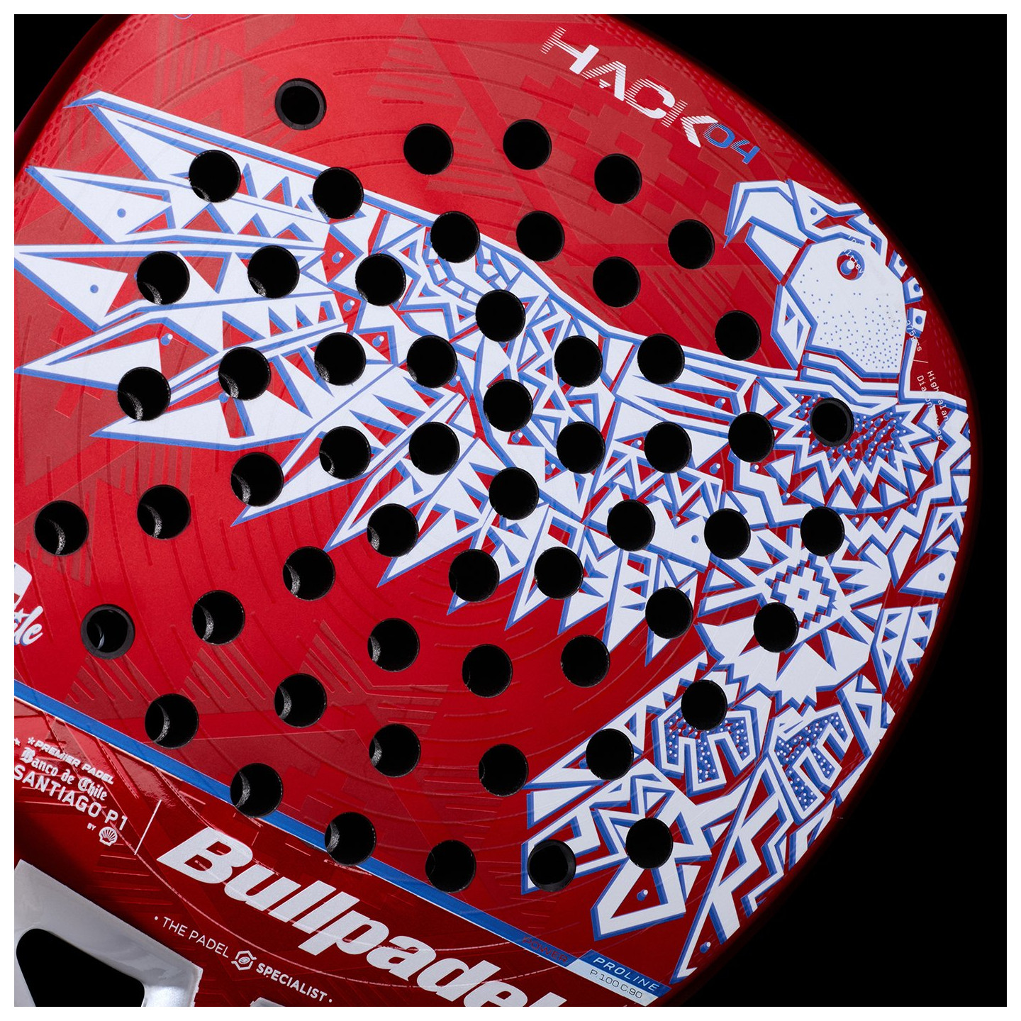 tienda de padel Madrid, tienda de padel online, tienda de padel españa, tienda de padel en linea, PALA BULLPADEL HACK 04 25 CHIL
