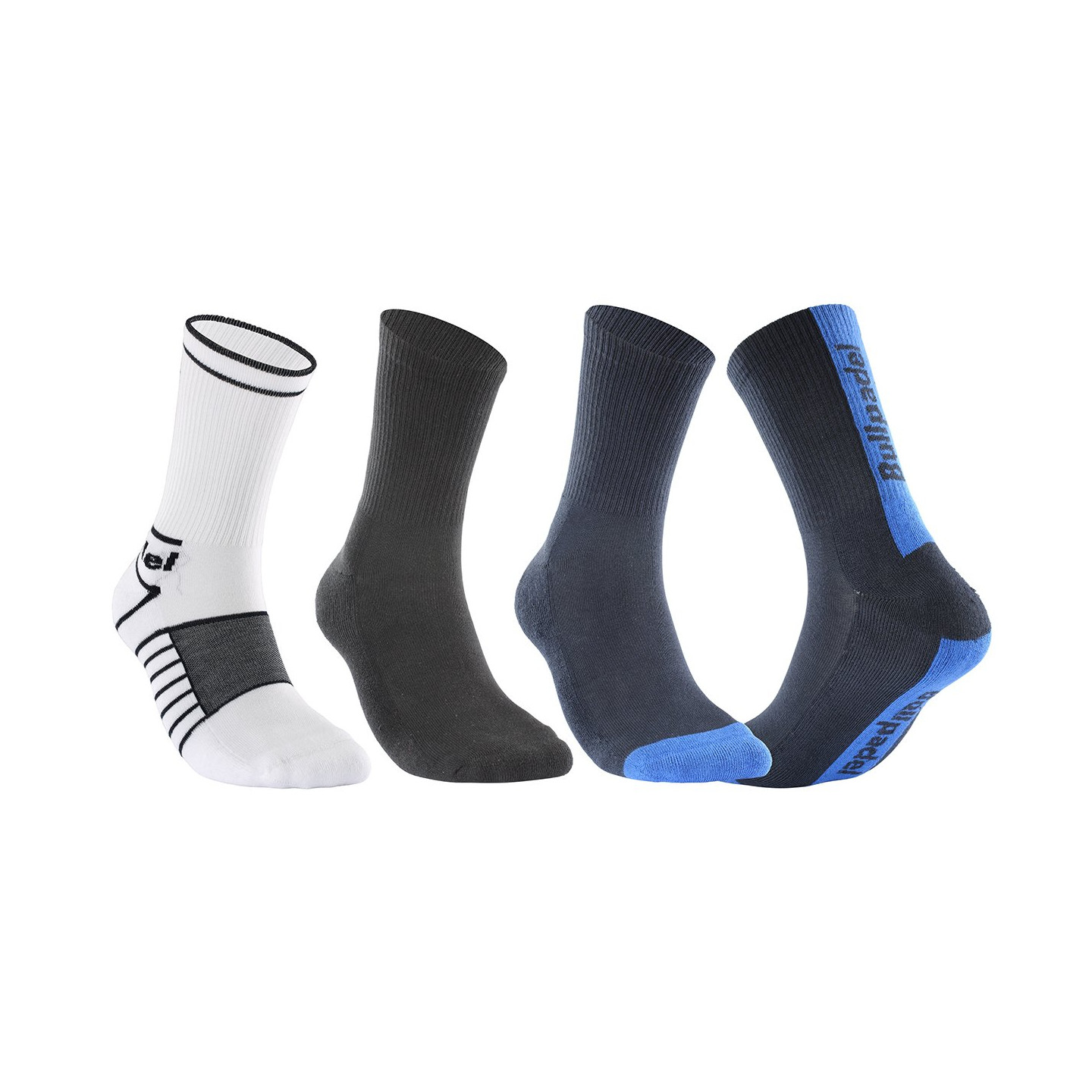 tienda de padel Madrid, tienda de padel online, tienda de padel españa, tienda de padel en linea, CALCETIN BULLPADEL BP255 (PACK