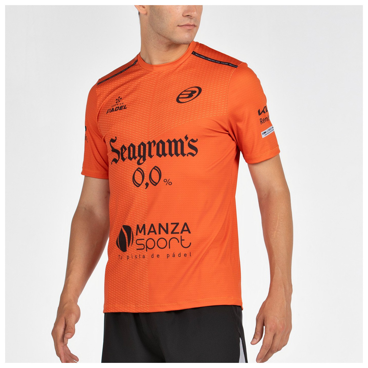 T-SHIRT BULLPADEL MESIA PN ARGILE