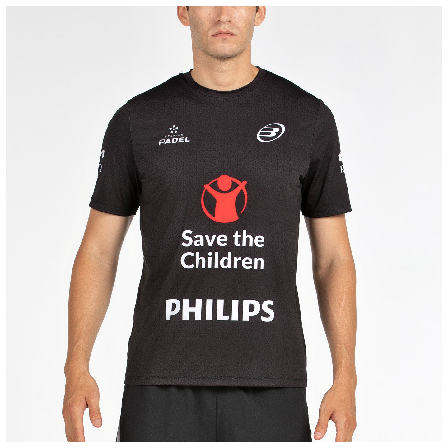 CAMISETA BULLPADEL MOFERO DN NEGRO