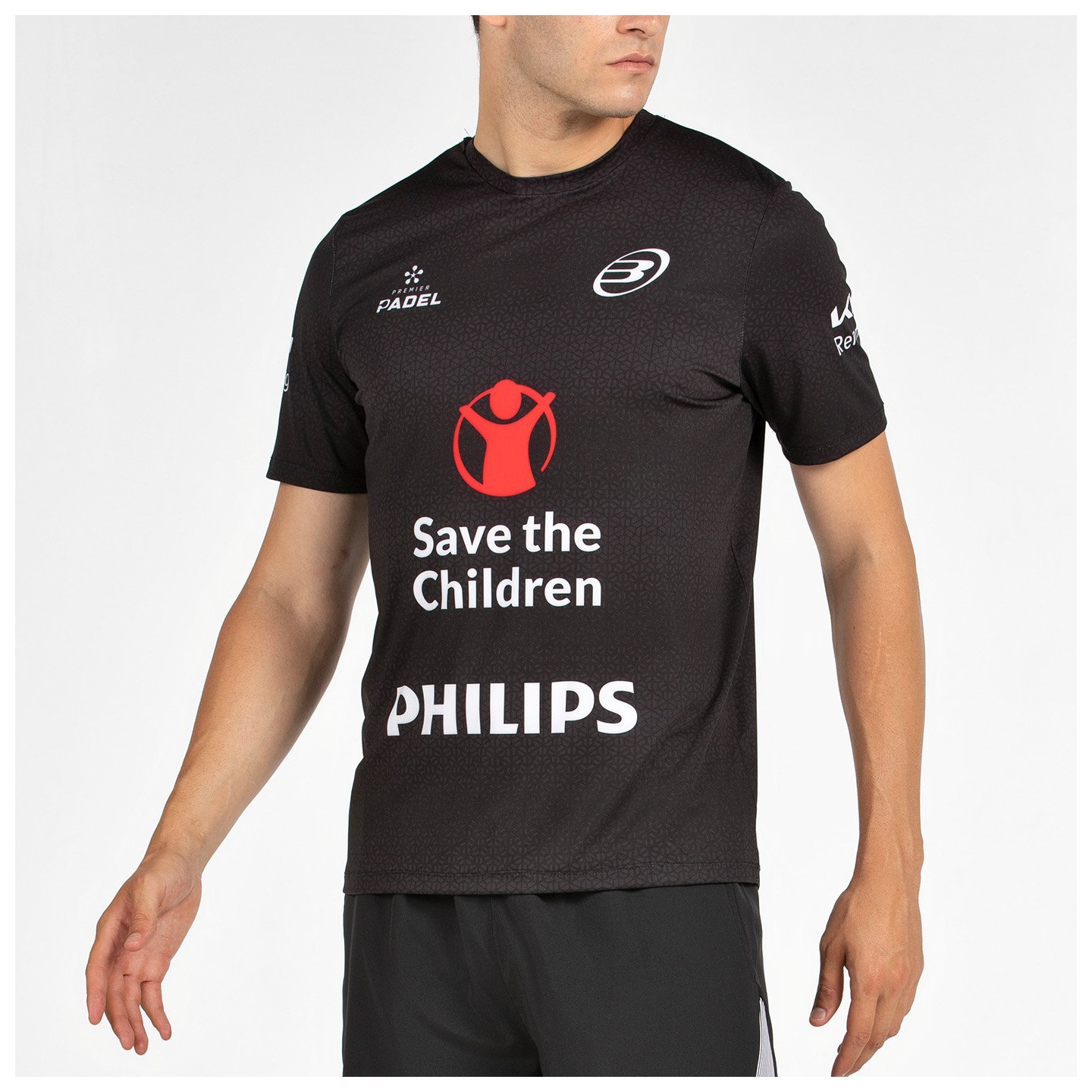 CAMISETA BULLPADEL MOFERO DN NEGRO