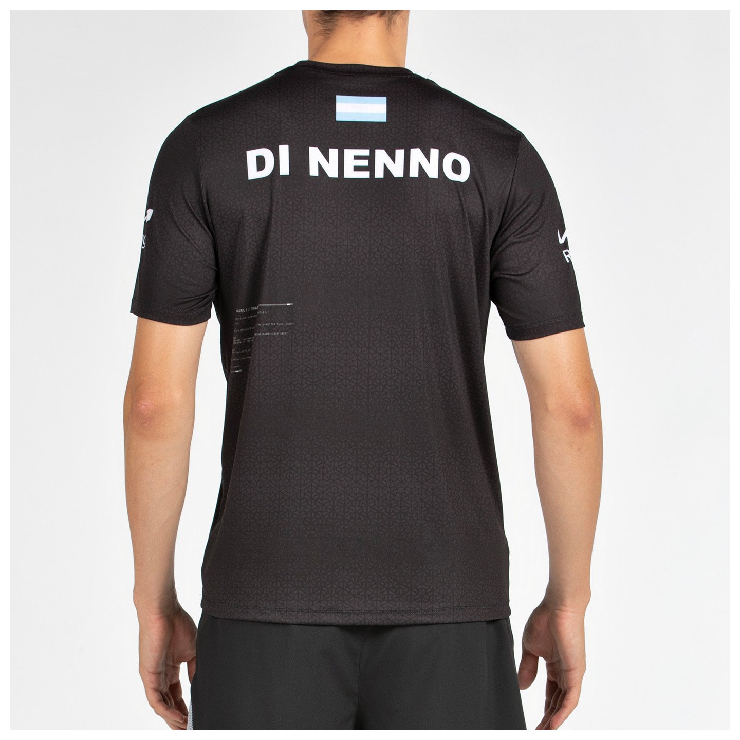 CAMISETA BULLPADEL MOFERO DN NEGRO