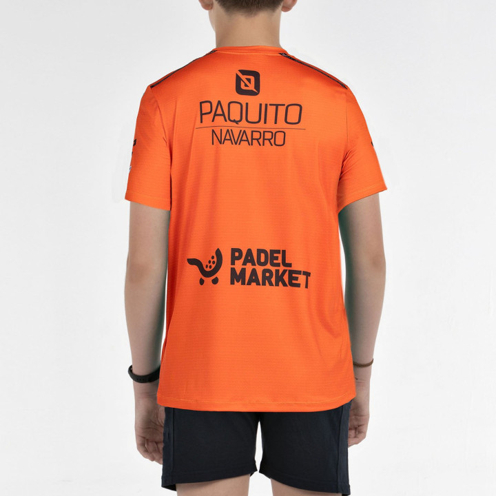 tienda de padel Madrid, tienda de padel online, tienda de padel españa, tienda de padel en linea, CAMISETA BULLPADEL MESIA PN JR