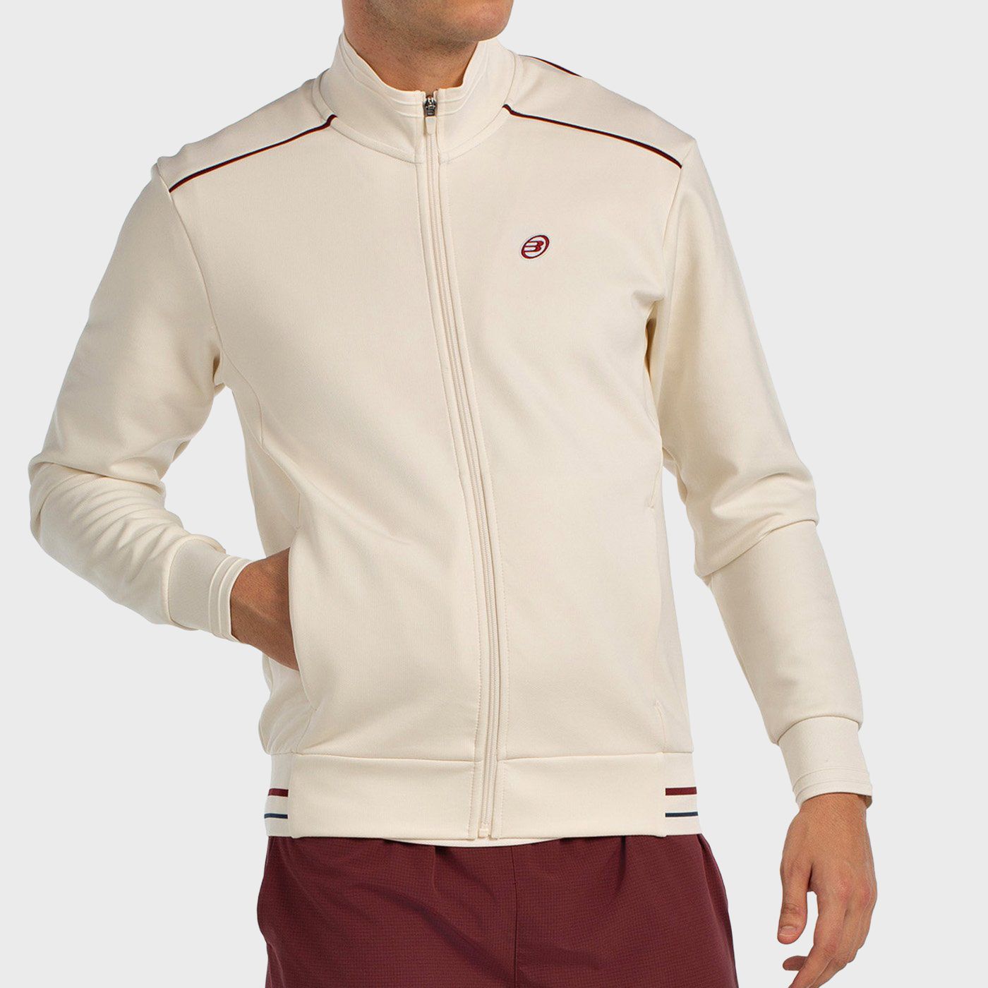 SWEATSHIRT BULLPADEL ABADIN ECRU