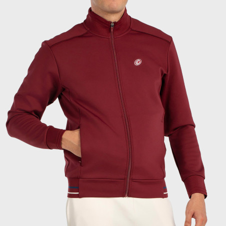 SWEAT-SHIRT BULLPADEL ABADIN BORDEAUX