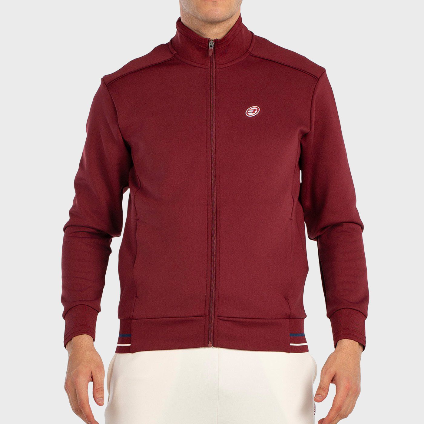 FELPA BULLPADEL ABADIN BORDEAUX