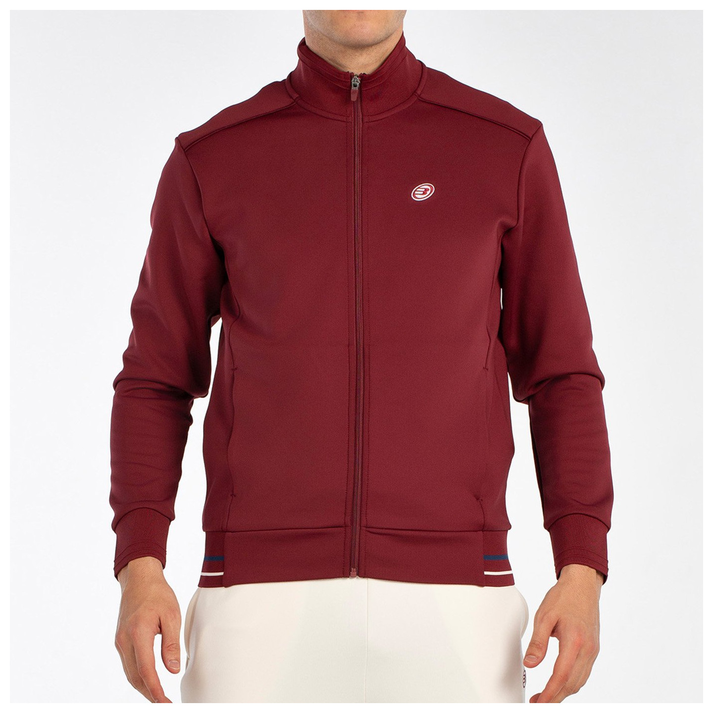 SWEAT-SHIRT BULLPADEL ABADIN BORDEAUX