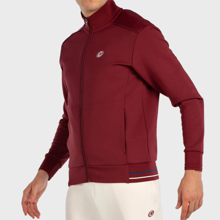 tienda de padel Madrid, tienda de padel online, tienda de padel españa, tienda de padel en linea, SUDADERA BULLPADEL ABADIN VINO