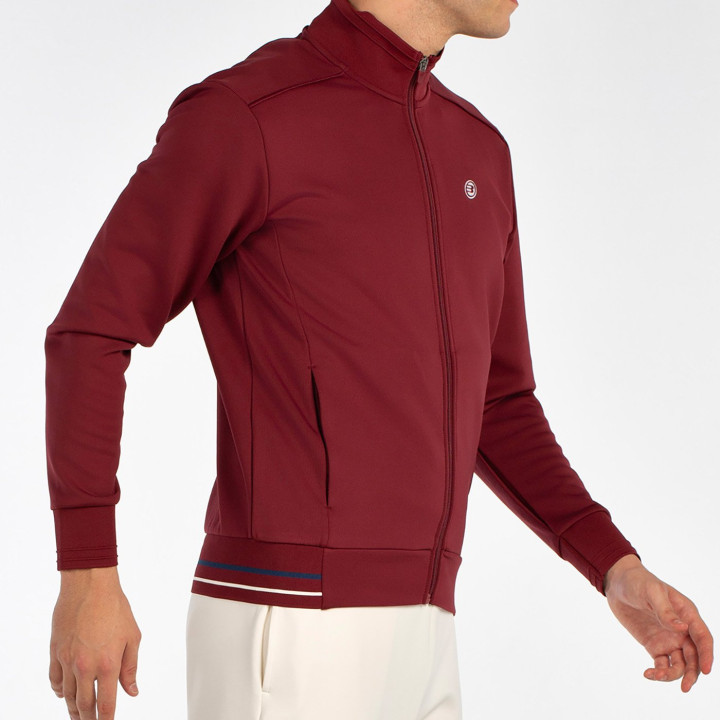 SWEAT-SHIRT BULLPADEL ABADIN BORDEAUX