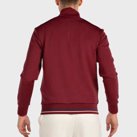 FELPA BULLPADEL ABADIN BORDEAUX