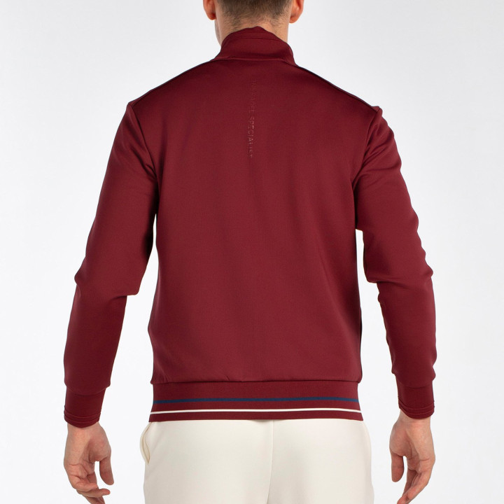 FELPA BULLPADEL ABADIN BORDEAUX