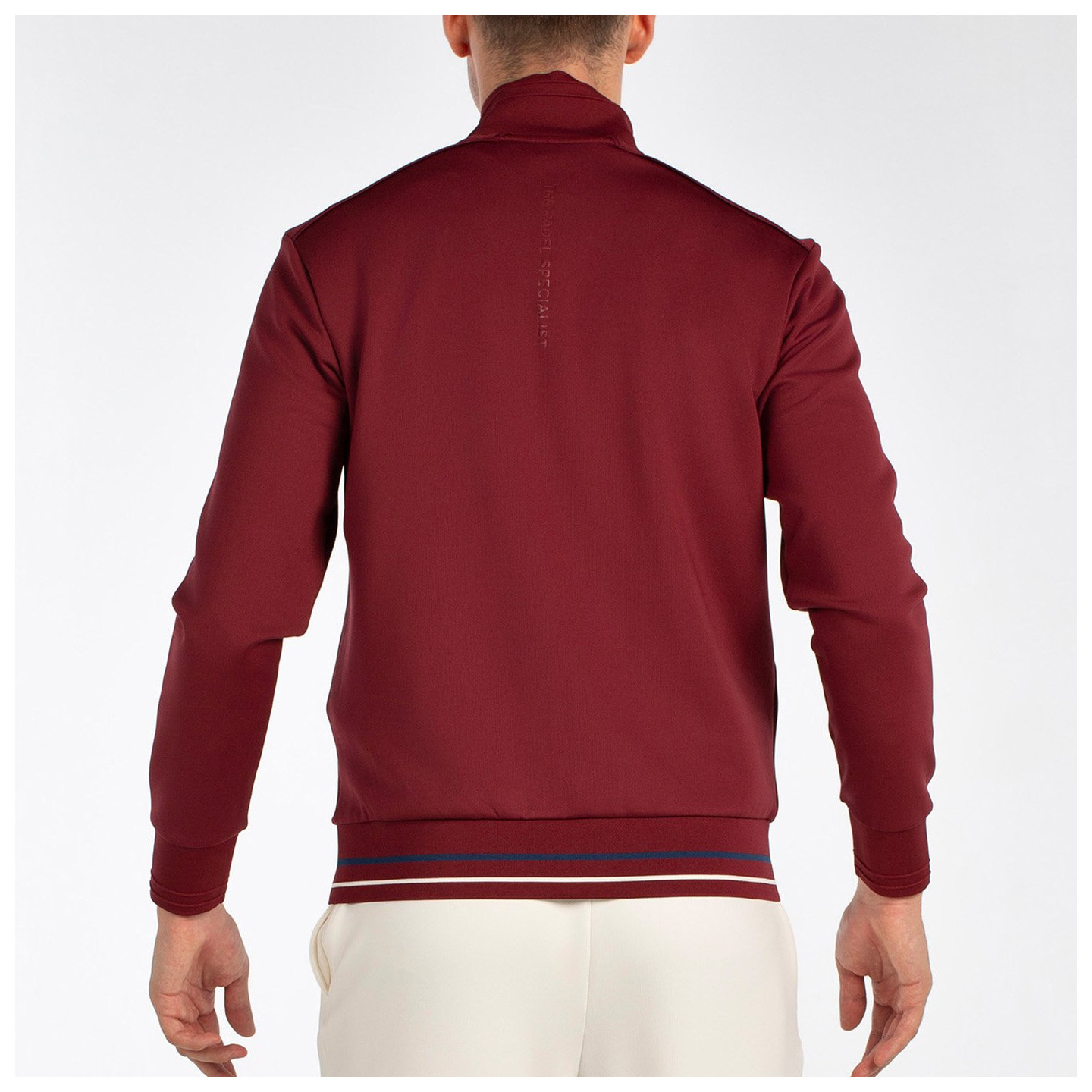 SWEATSHIRT BULLPADEL ABADIN BORDEAUX