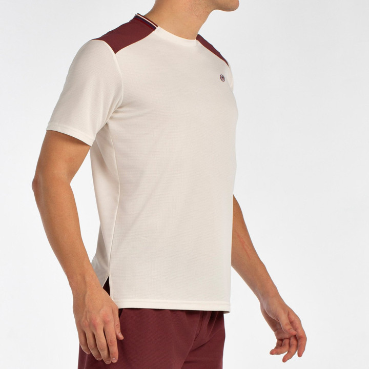 T-SHIRT BULLPADEL ACRUX ECRU