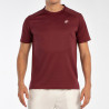CAMISETA BULLPADEL ACRUX VINO BURDEOS
