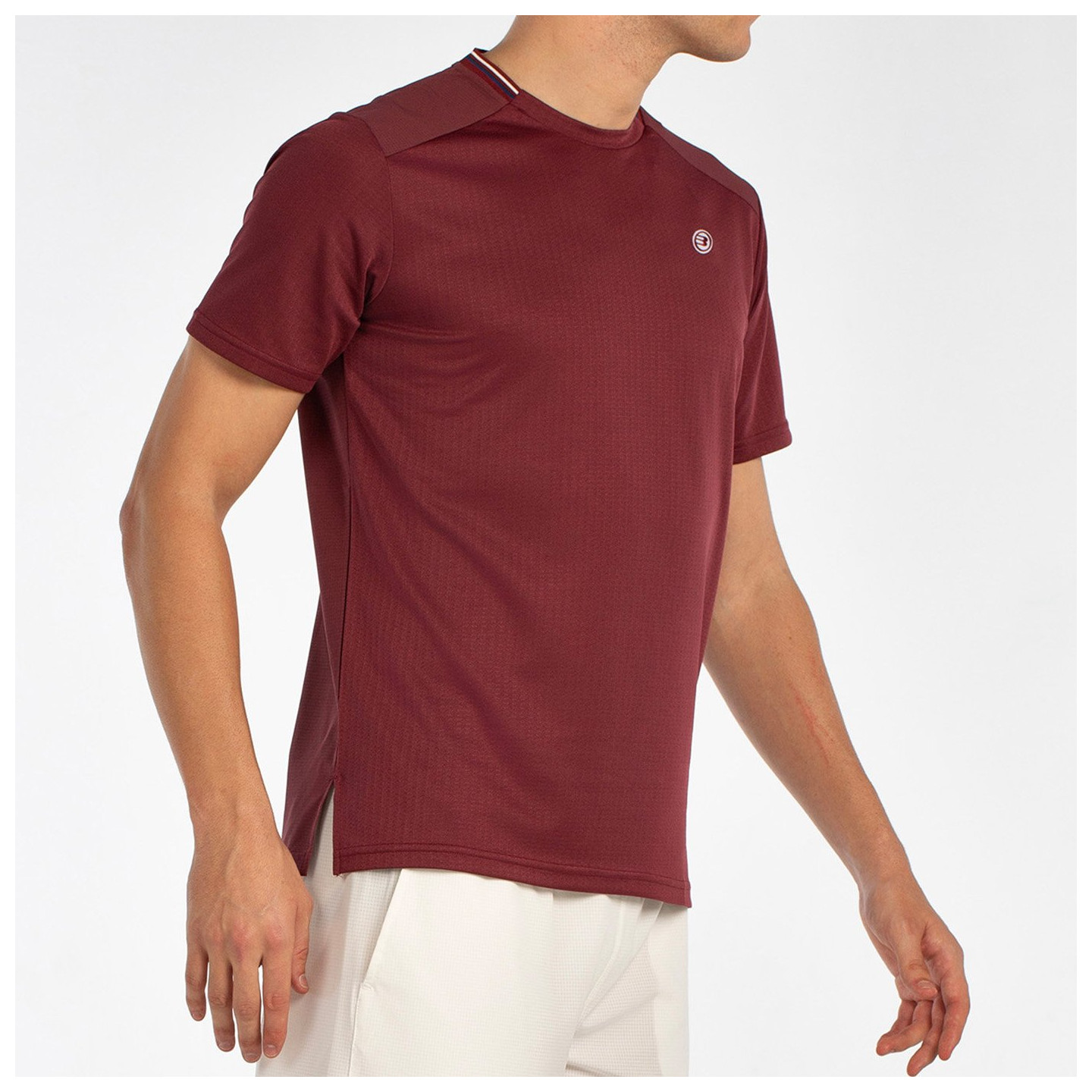 T-SHIRT BULLPADEL ACRUX BORDEAUX