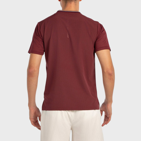 T-SHIRT BULLPADEL ACRUX BORDEAUX