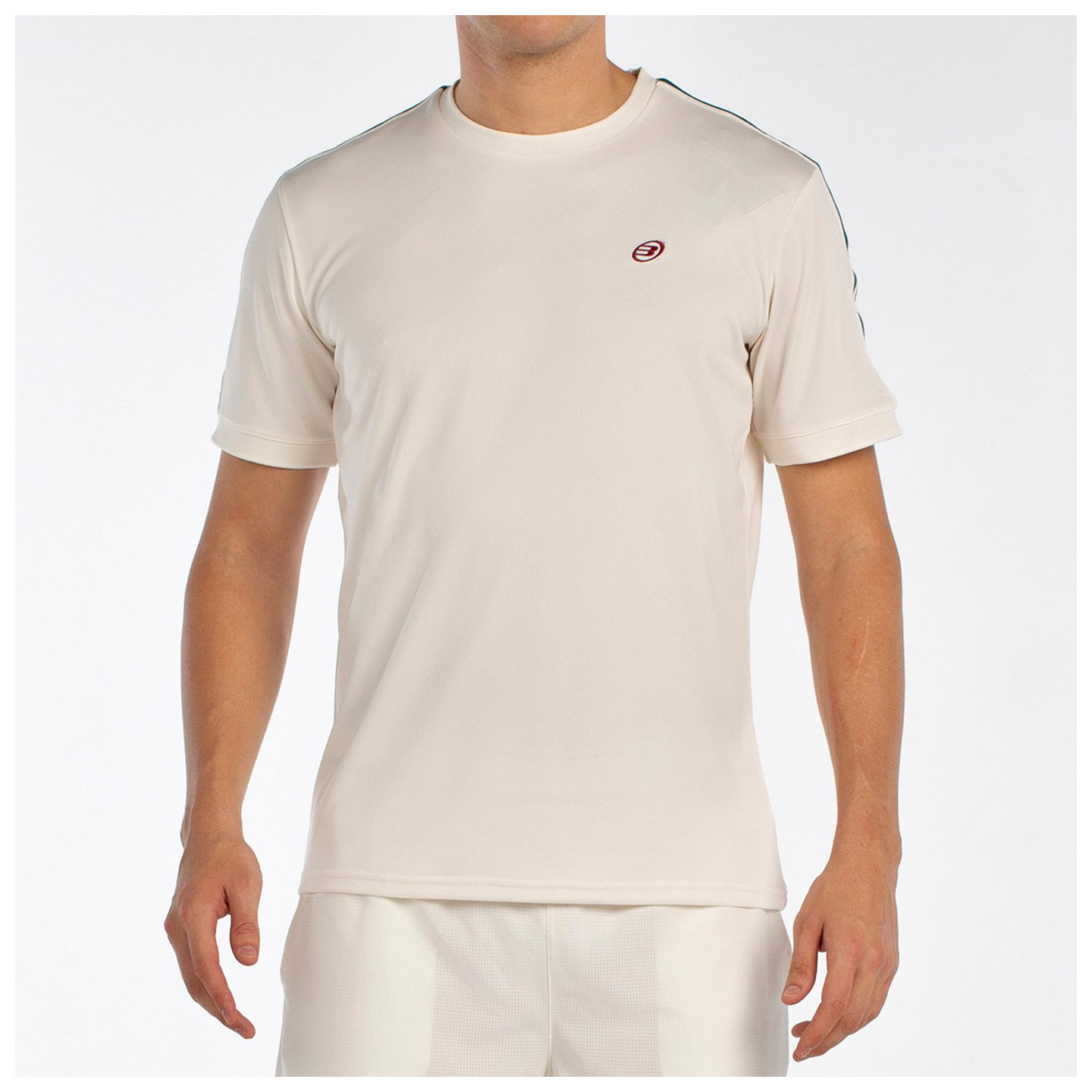 T-SHIRT BULLPADEL ALDER ECRU