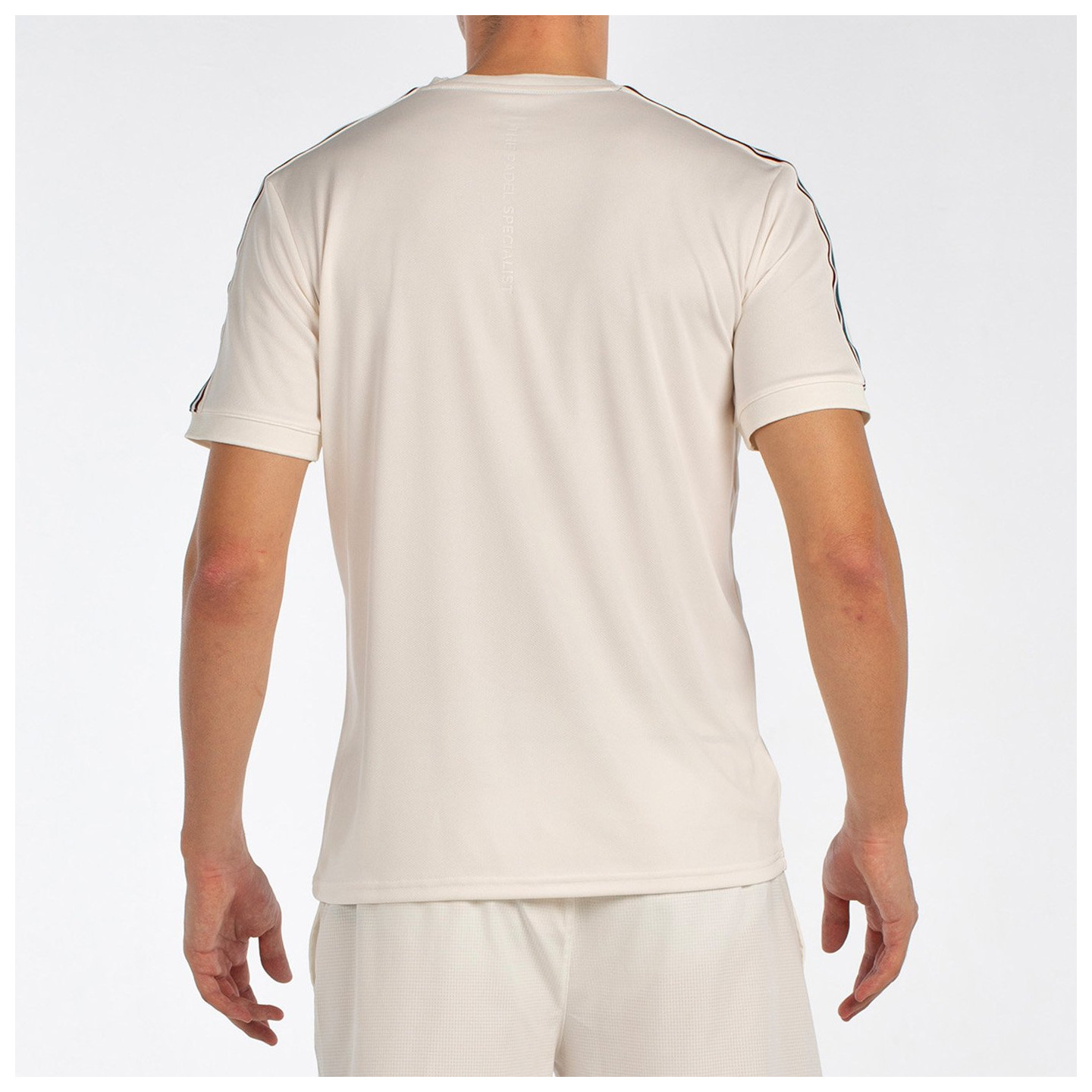 tienda de padel Madrid, tienda de padel online, tienda de padel españa, tienda de padel en linea, CAMISETA BULLPADEL ALDER CRUDO