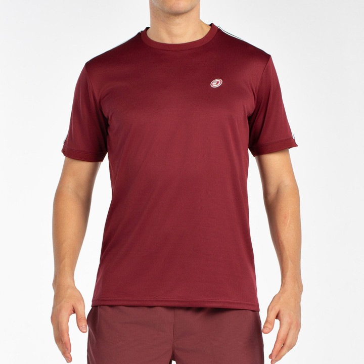 T-SHIRT BULLPADEL ALDER BORDEAUX