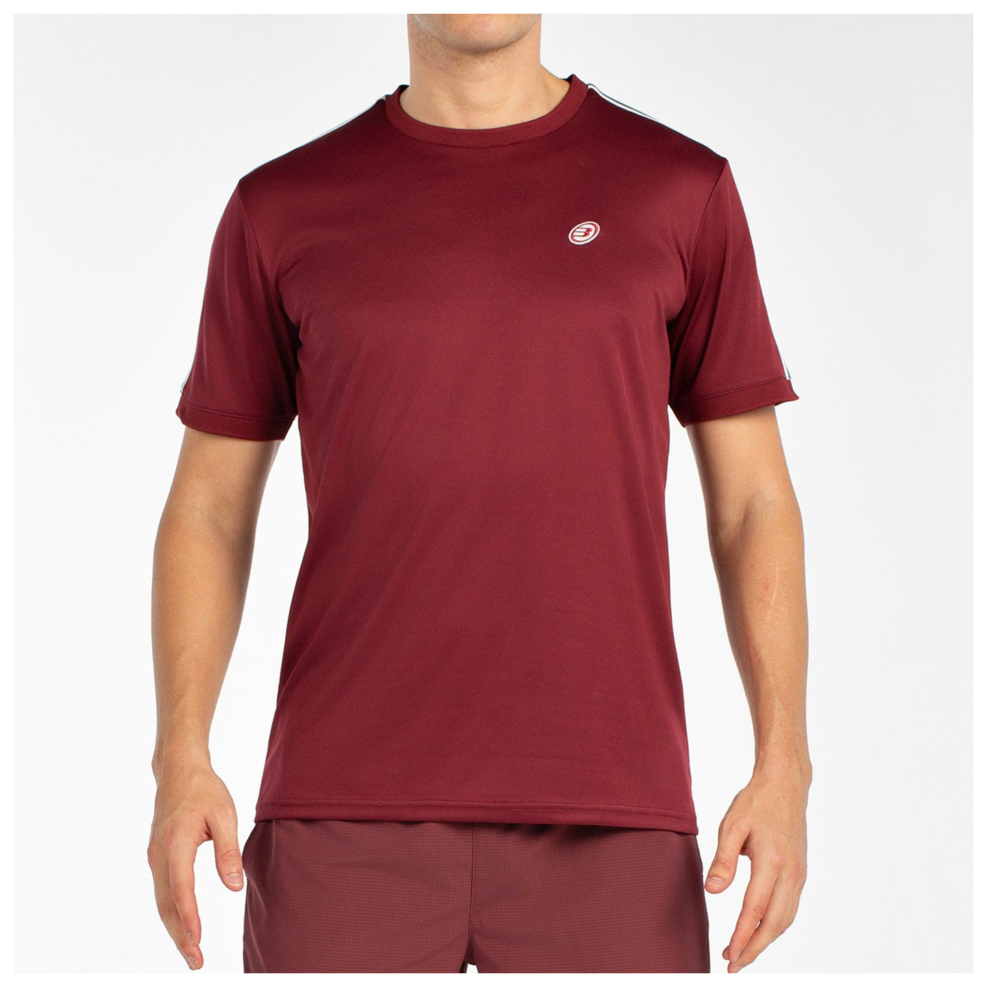 T-SHIRT BULLPADEL ALDER BORDEAUX
