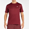 T-SHIRT BULLPADEL ALDER BORDEAUX