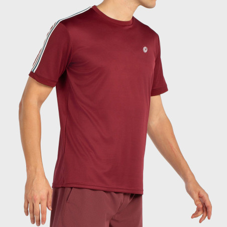 T-SHIRT BULLPADEL ALDER BORDEAUX