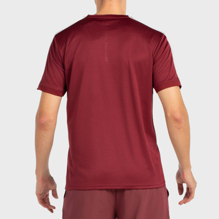 T-SHIRT BULLPADEL ALDER BORDEAUX