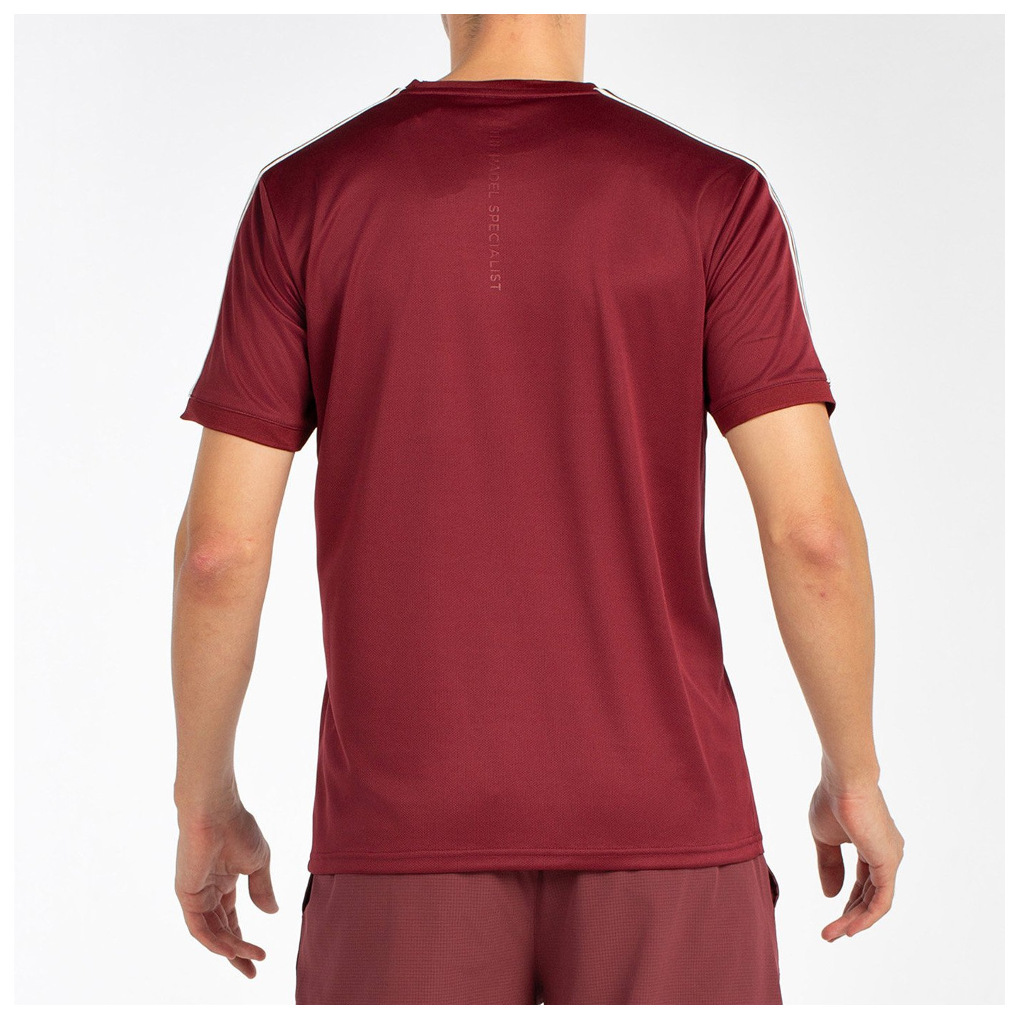 T-SHIRT BULLPADEL ALDER BORDEAUX