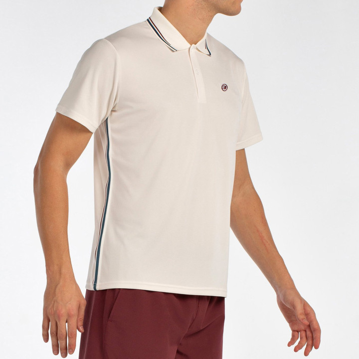 POLO T-SHIRT BULLPADEL ARBO ECRU