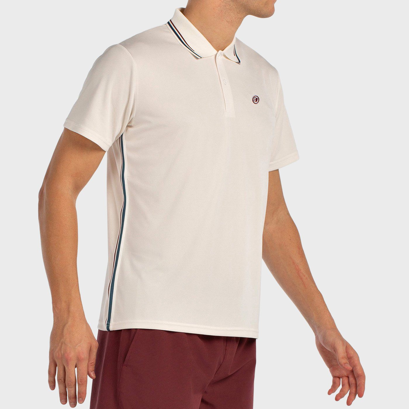 POLO T-SHIRT BULLPADEL ARBO ECRU