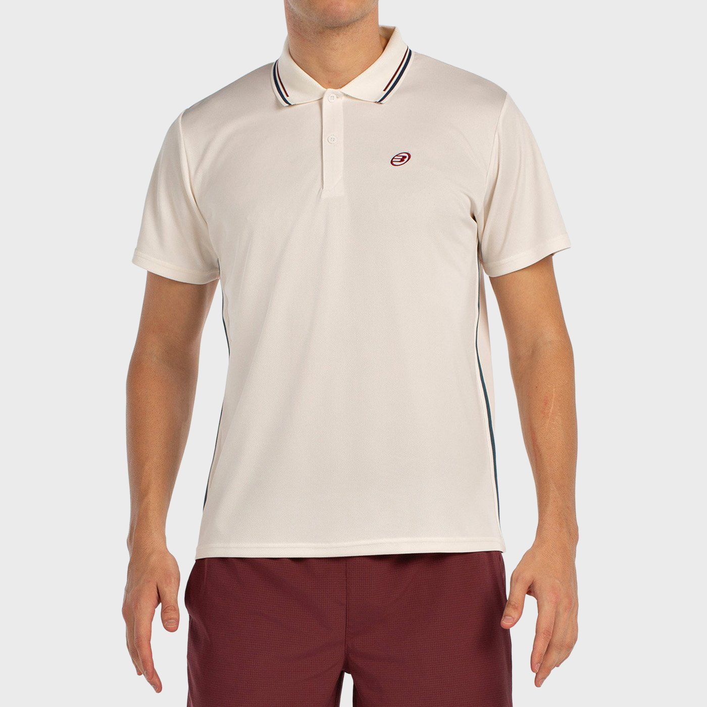 POLO T-SHIRT BULLPADEL ARBO ECRU
