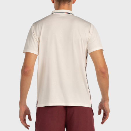 POLO T-SHIRT BULLPADEL ARBO ECRU