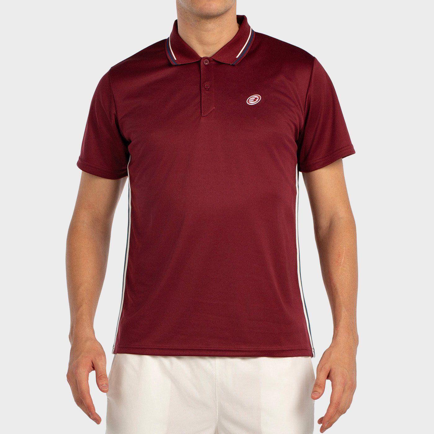 tienda de padel Madrid, tienda de padel online, tienda de padel españa, tienda de padel en linea, POLO BULLPADEL ARBO VINO BURDE