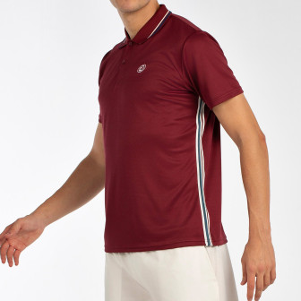 POLO T-SHIRT BULLPADEL ARBO BORDEAUX