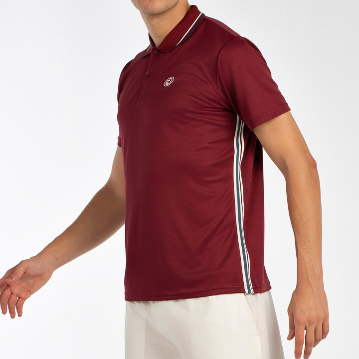 POLO T-SHIRT BULLPADEL ARBO BORDEAUX