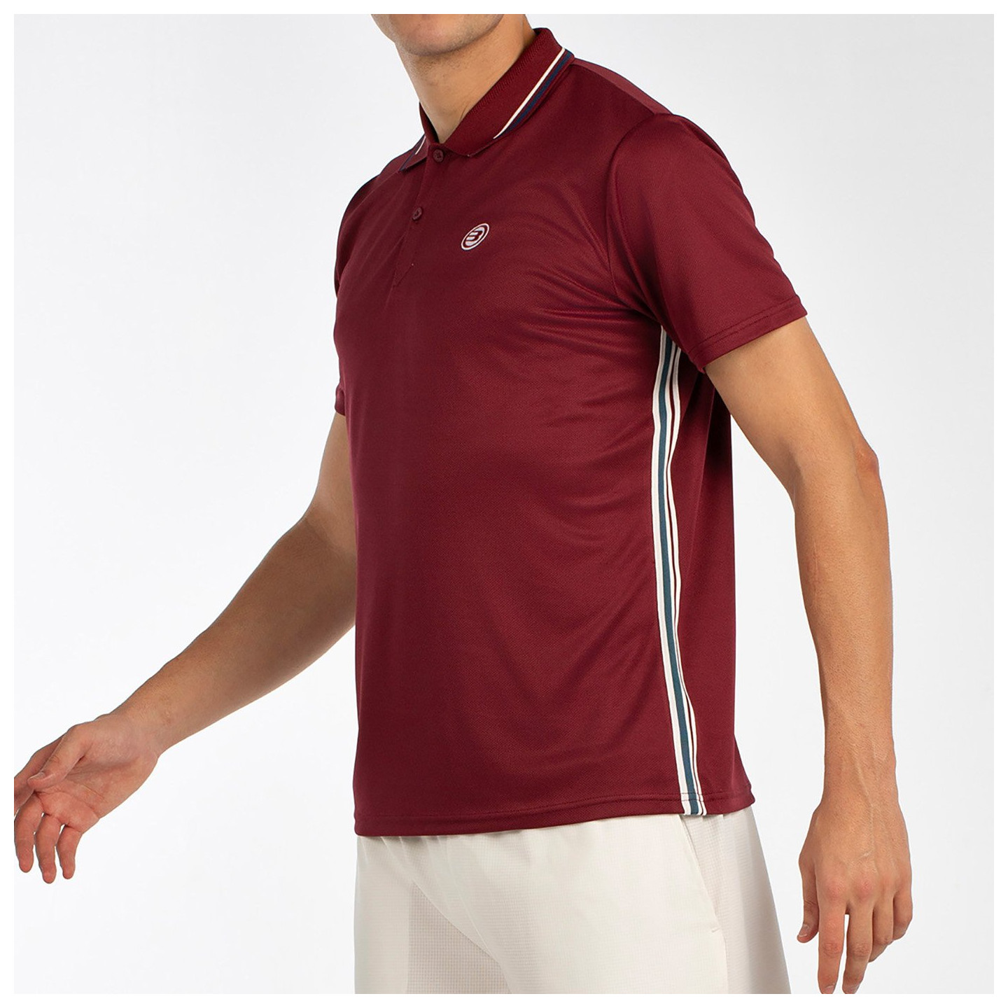POLO T-SHIRT BULLPADEL ARBO BORDEAUX