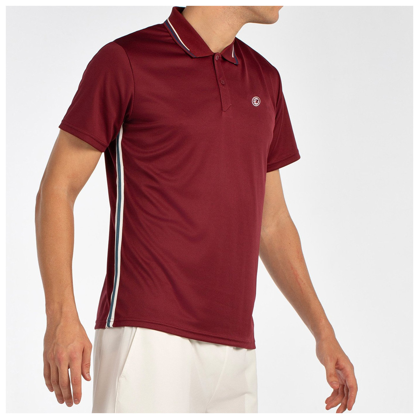 POLO T-SHIRT BULLPADEL ARBO BORDEAUX