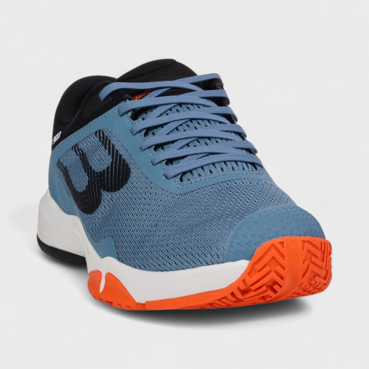 SCARPE BULLPADEL HYBRID FLY 25I BLU ACCIAIO