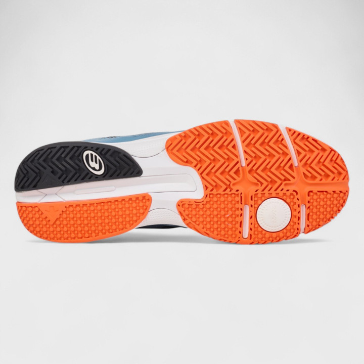 CHAUSSURE BULLPADEL HYBRID FLY 25I BLEU ACIER