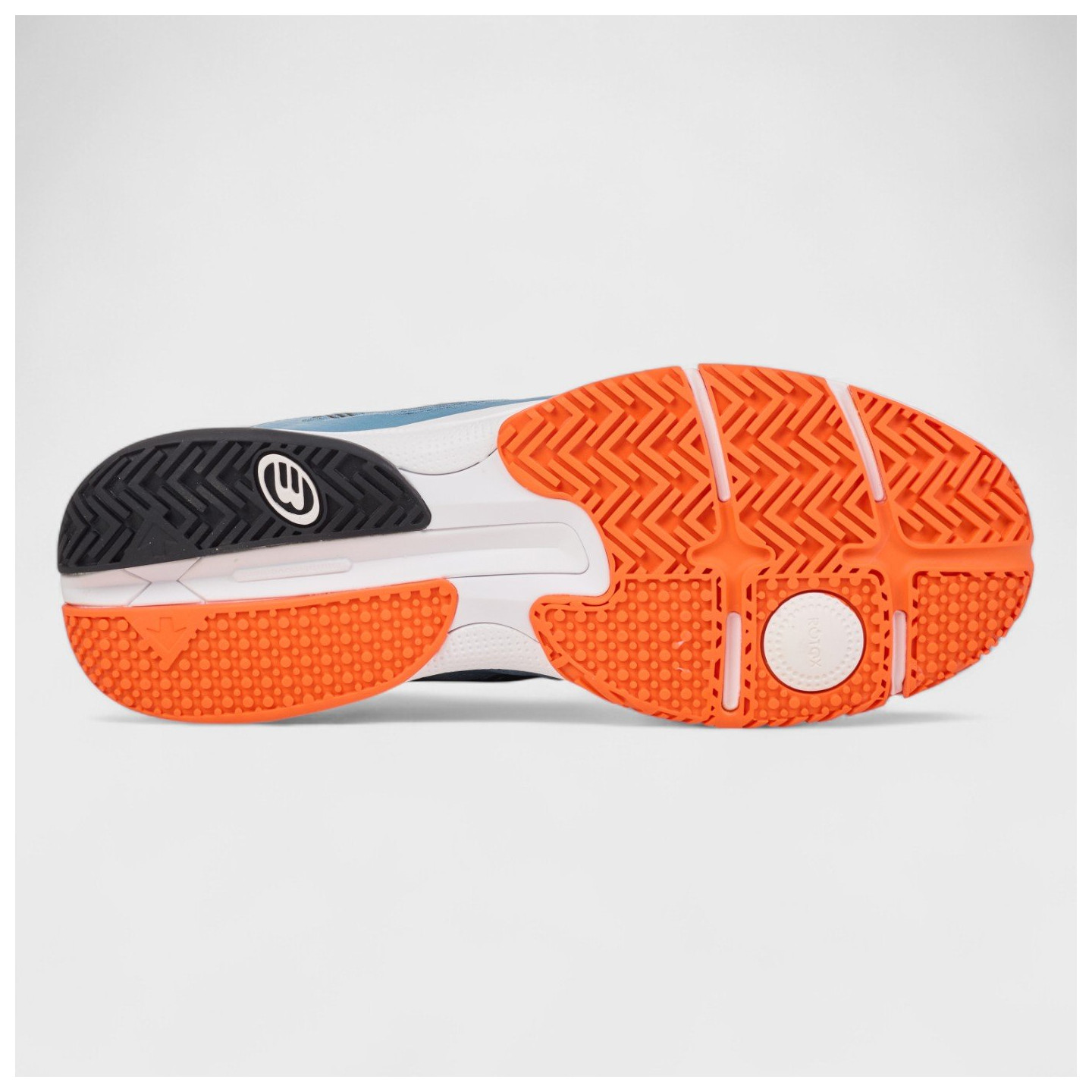 SCARPE BULLPADEL HYBRID FLY 25I BLU ACCIAIO