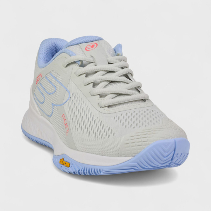 CHAUSSURES BULLPADEL PEARL VIBRAM 25I GRIS CLAIR