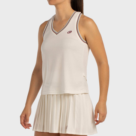 T-SHIRT BULLPADEL AZA ECRU